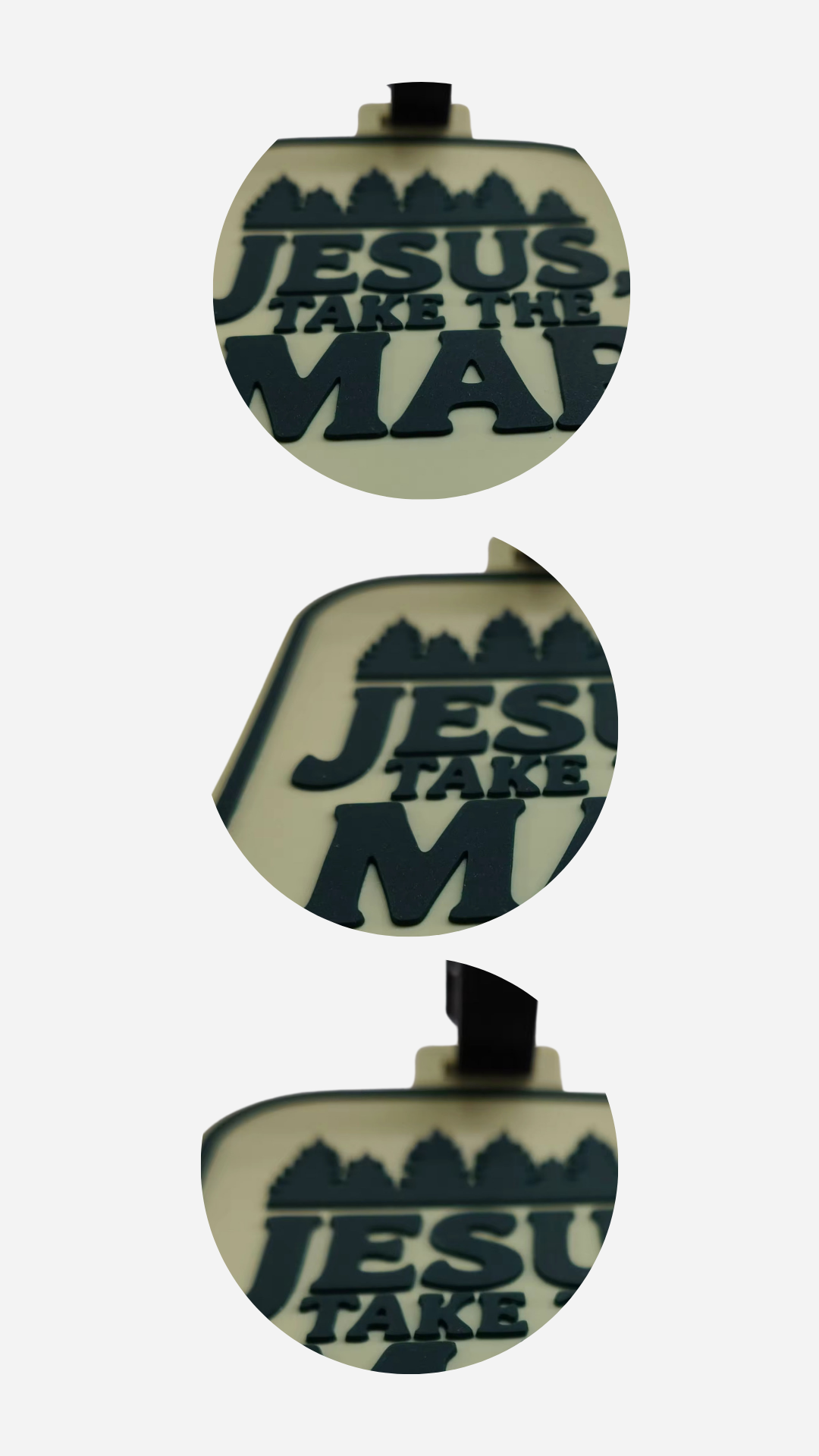 Jesus Take The Map Luggage Tag